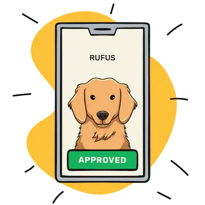2. Preview your custom pet art